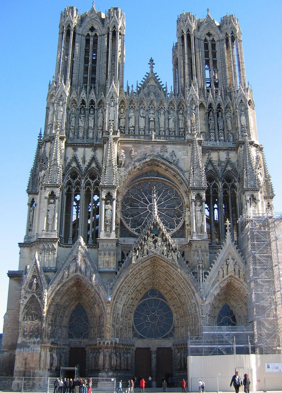 Готика архитектура Рейнский собор