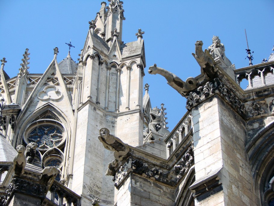 Амьенский собор горгульи