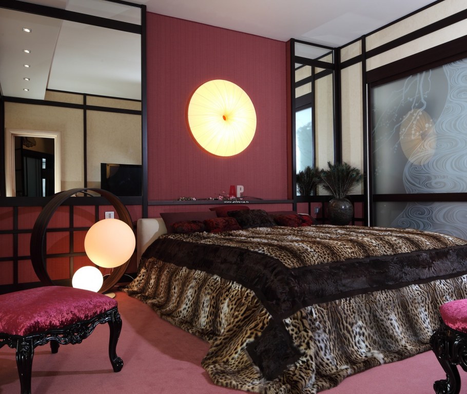 Спальня в африканском стиле