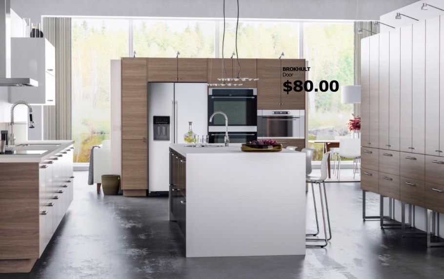 Икеа кухня метод Рингульт серая