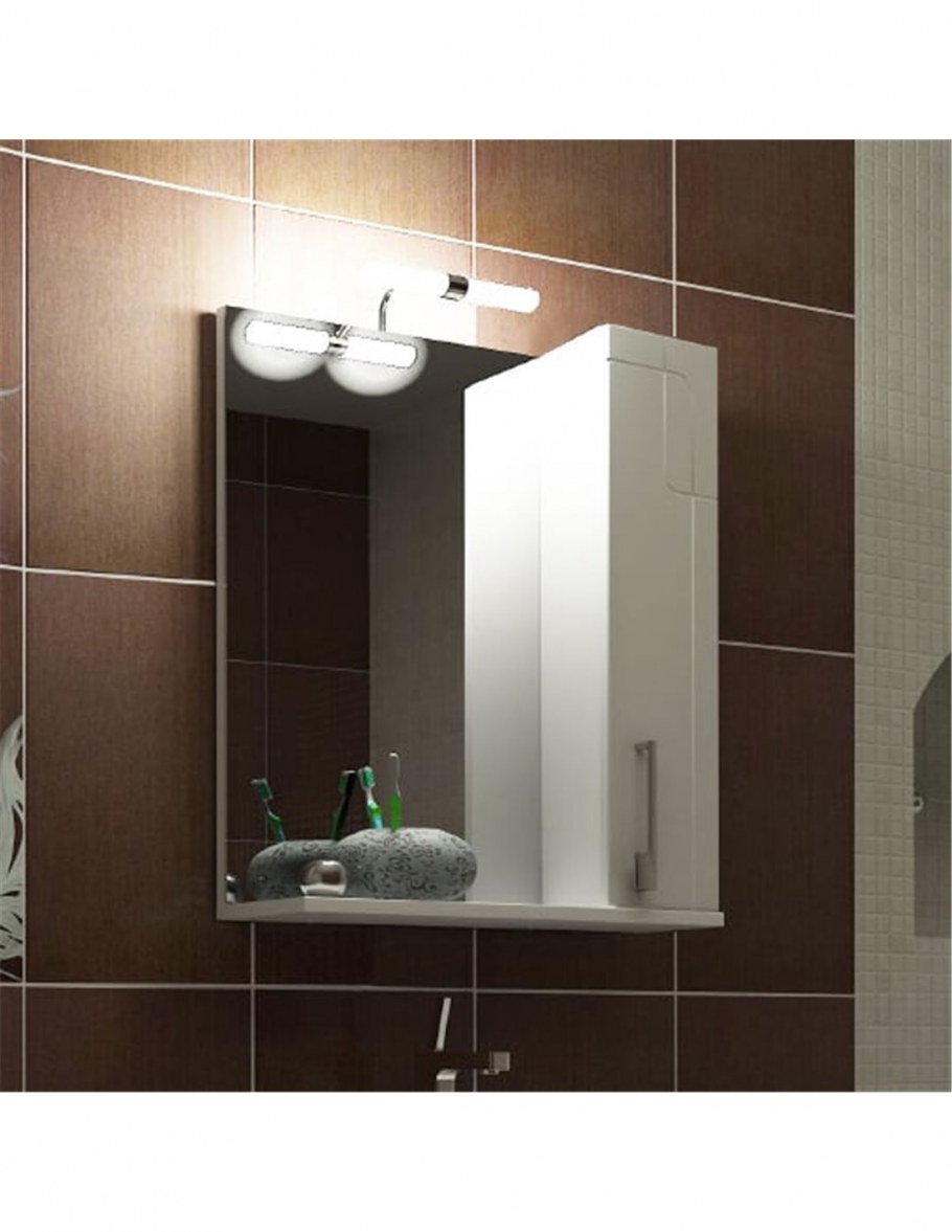 Полка-шкафчик Прима Нова настенная №11 белый