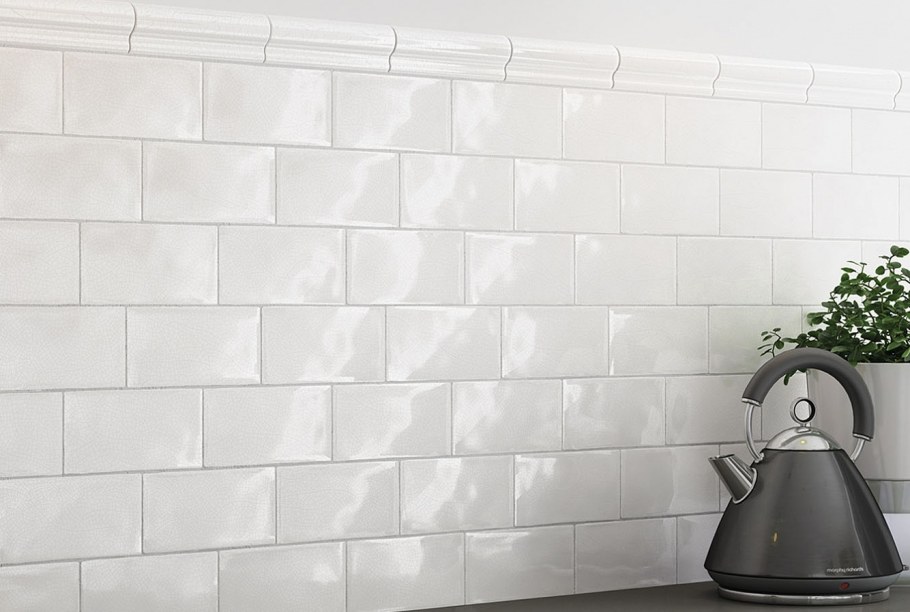 Плитка биселадо Бланко