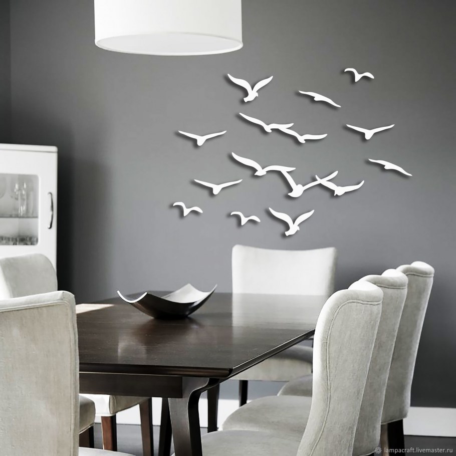 Декоративные украшения на стену