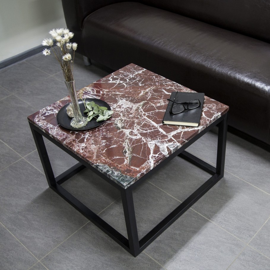 Журнальный столик organique Grigio righe