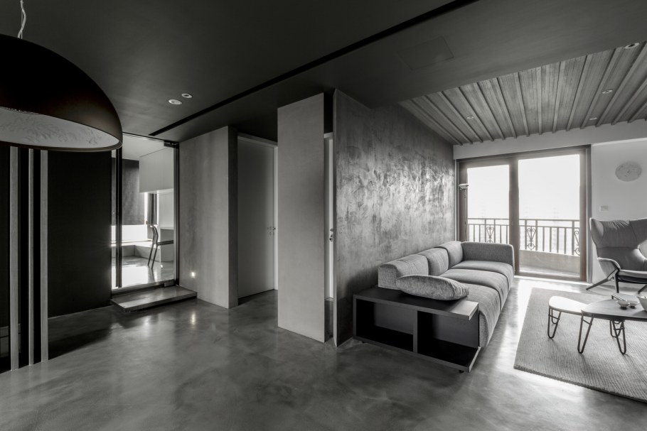 Архитектурный бетон в интерьере