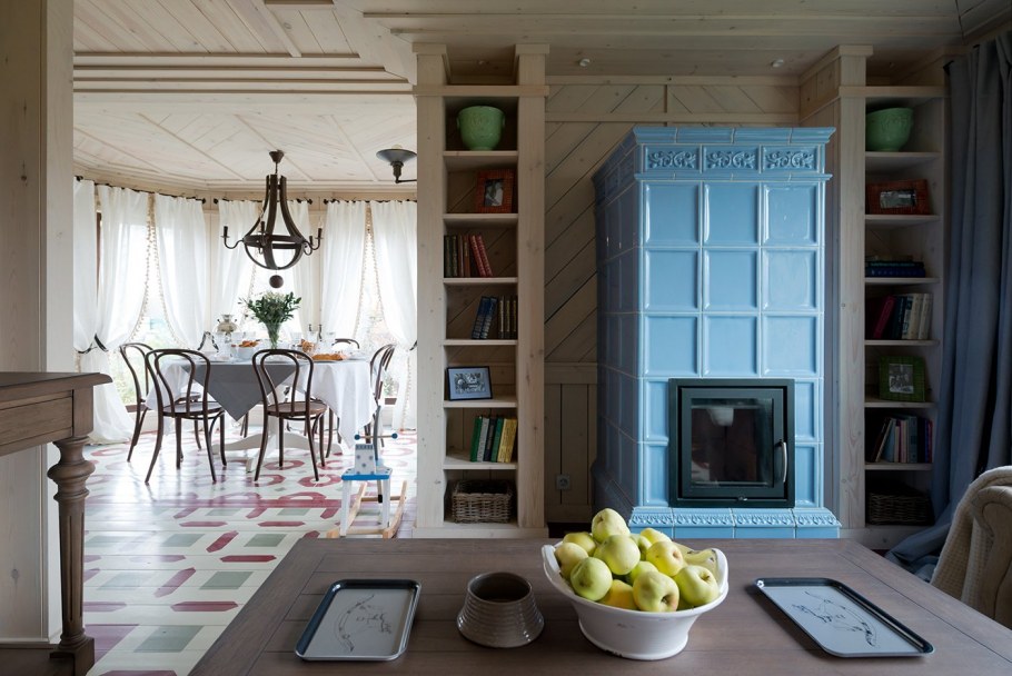 Интерьер небольшого загородного дома