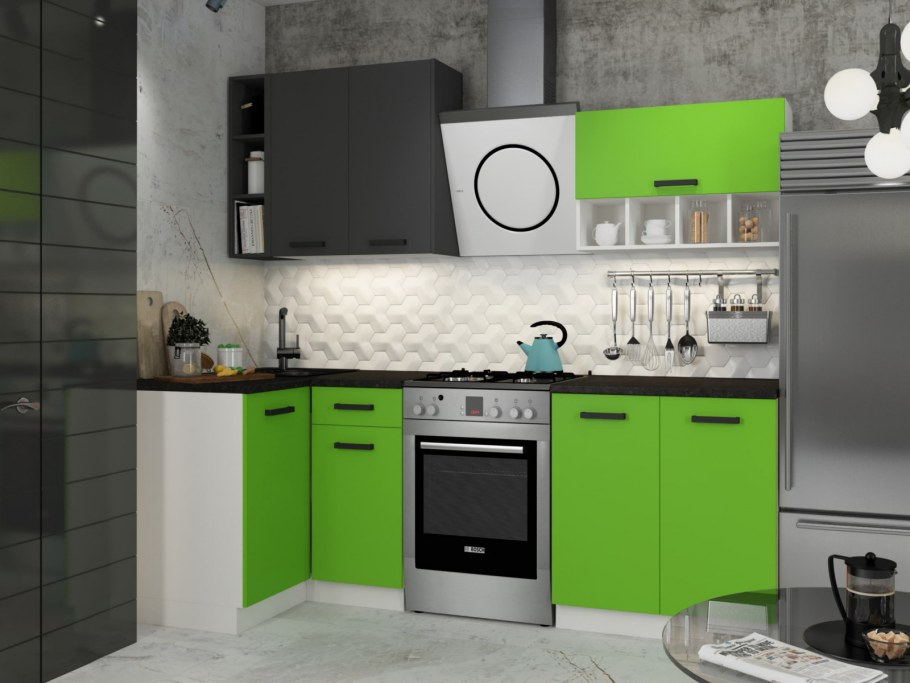 Кухонный гарнитур София микс угловая