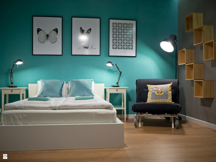 Спальня Тиффани бирюзовая