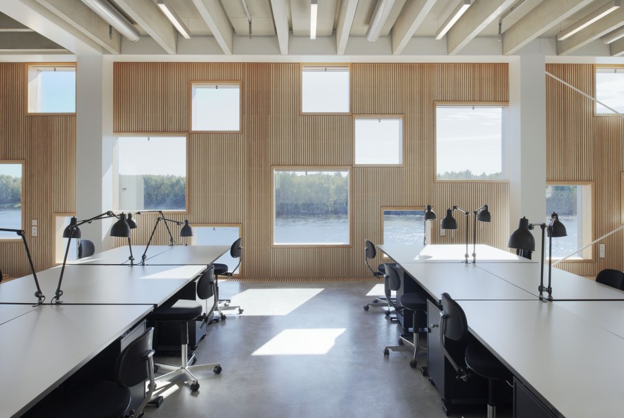 Архитектурный колледж Umea в Швеции Henning Larsen Architects