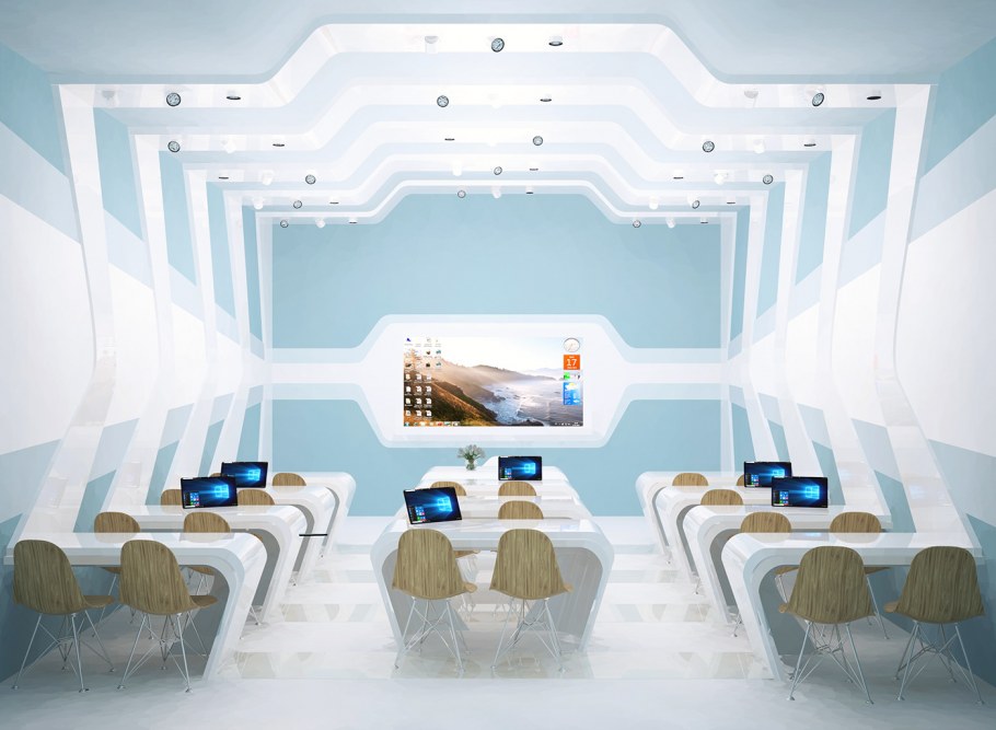 Интерьер учебной аудитории