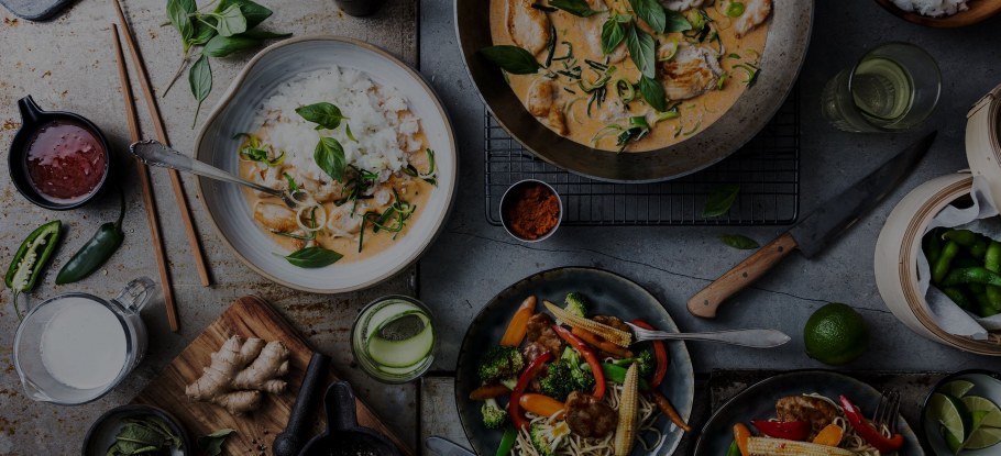 Азиатская кухня Эстетика