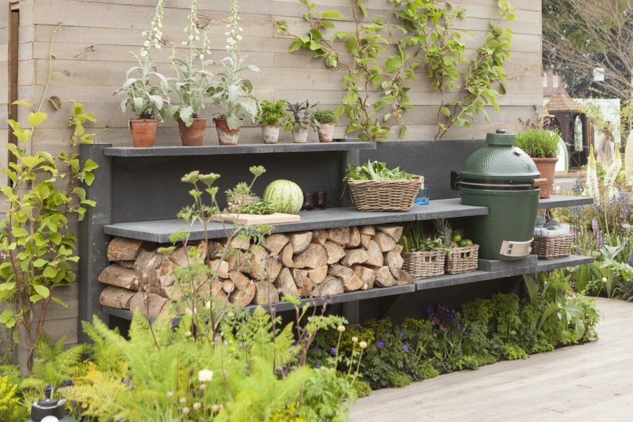 Chelsea Flower show сад в стиле Кантри