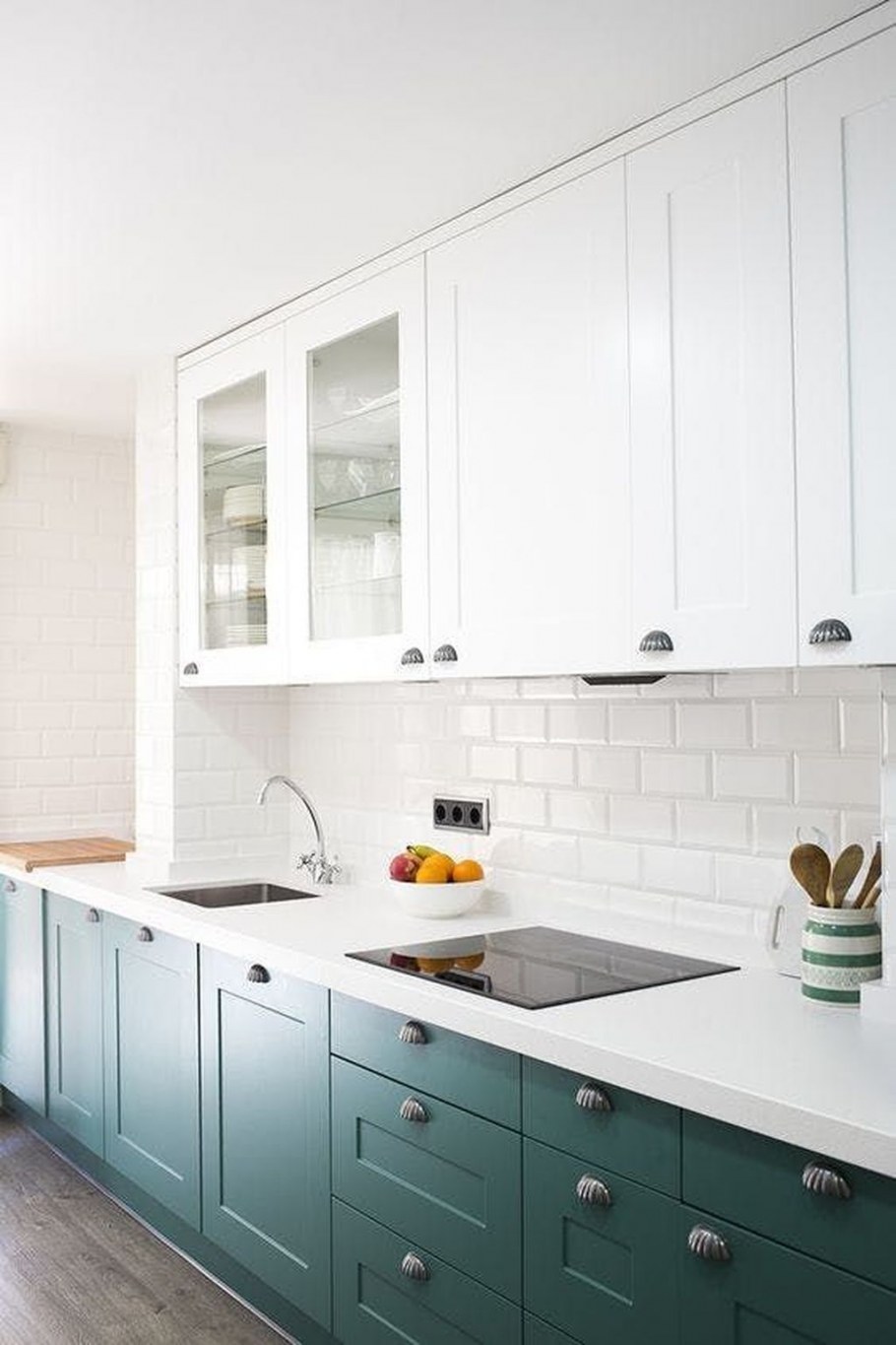 Мятная кухня икеа