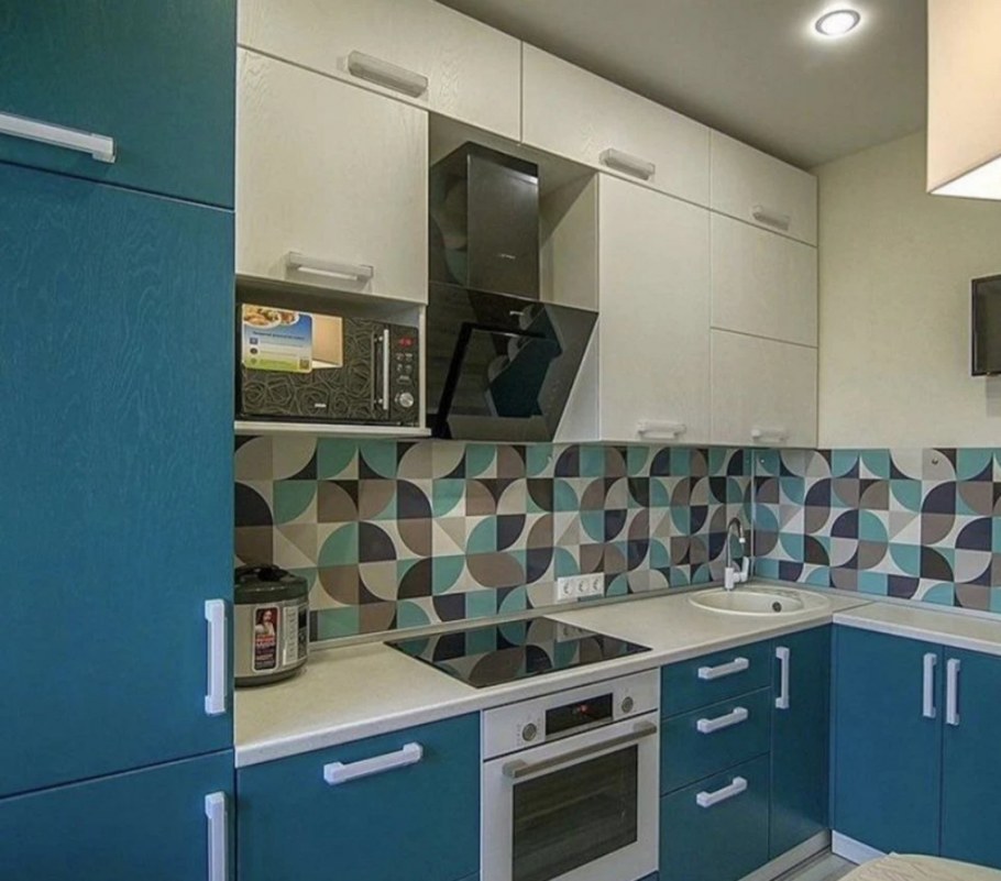 Бирюзовая кухня