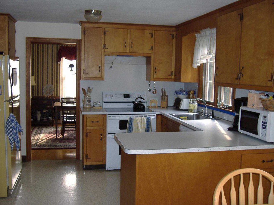 Кухня в обычном доме