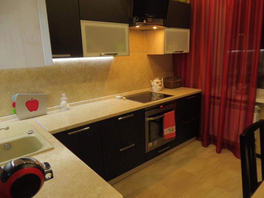 Планировка угловой кухни 10 кв.м