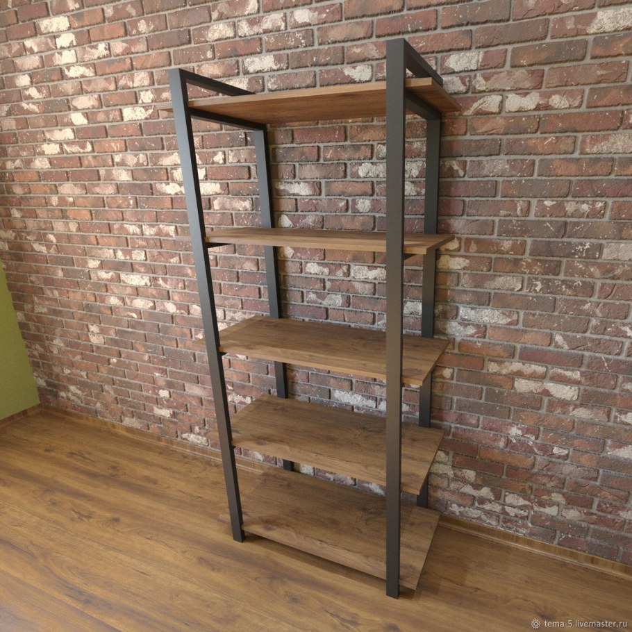 Стеллаж лофт 100х80х100