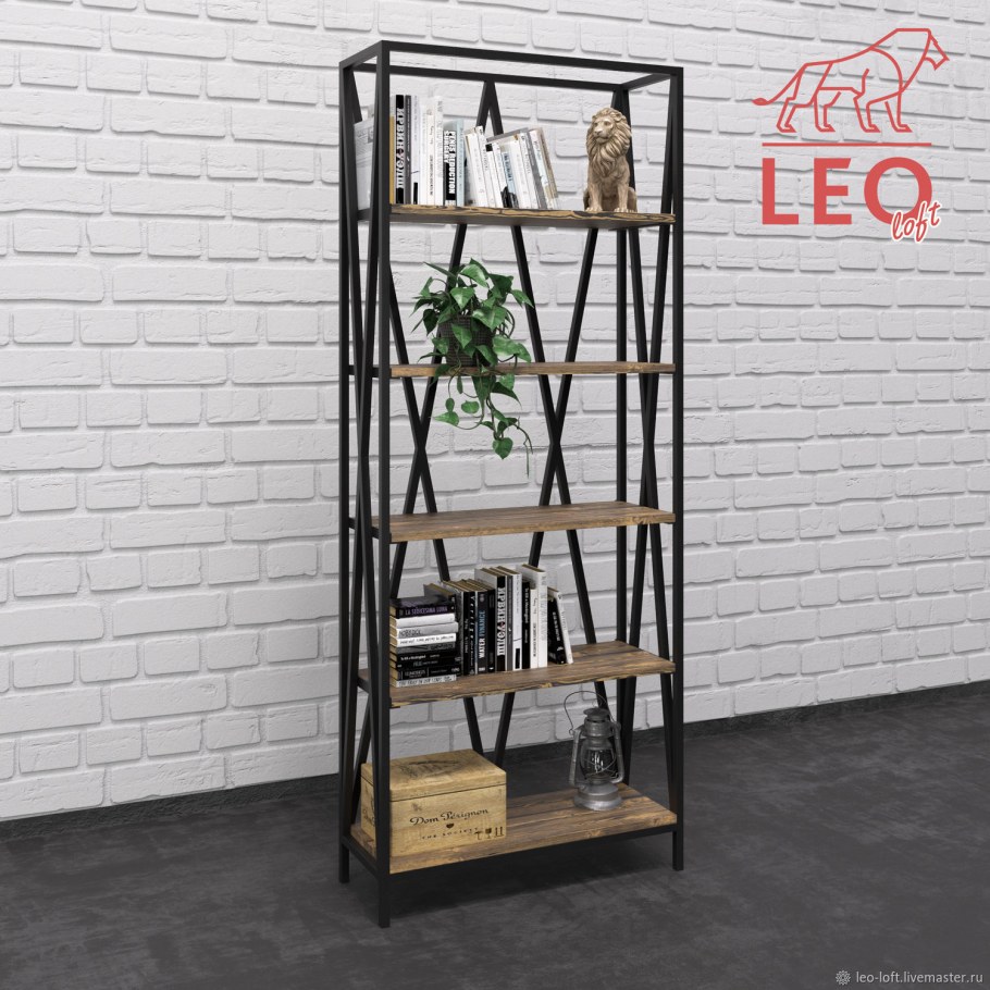 Стеллаж "лофт Симпл"