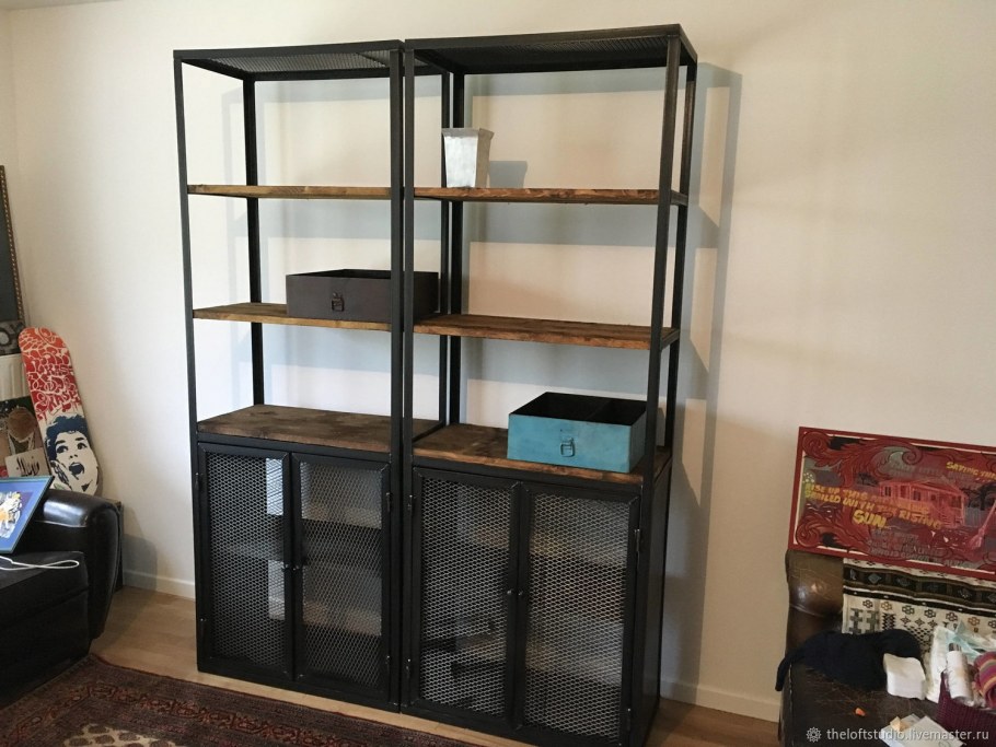 Стеллаж металлический Loft