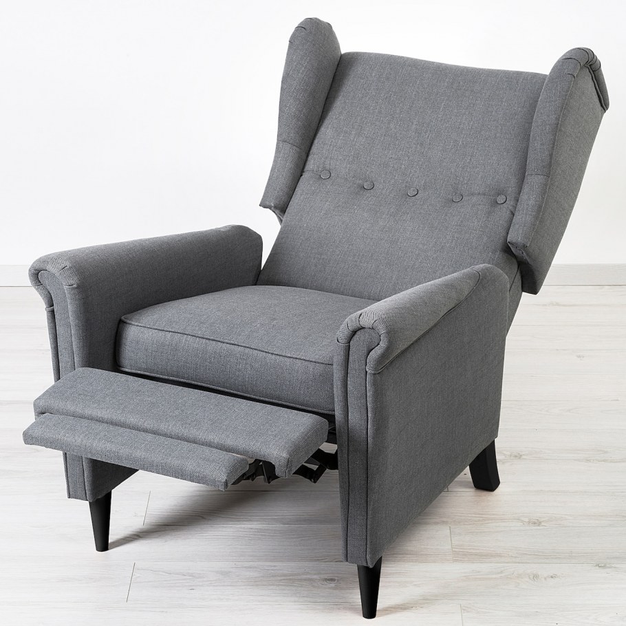 Желтое кресло икеа СТРАНДМОН