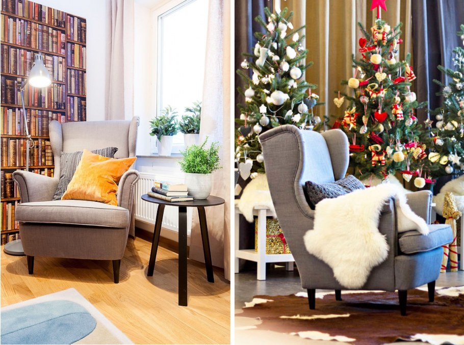 Кресло икеа СТРАНДМОН