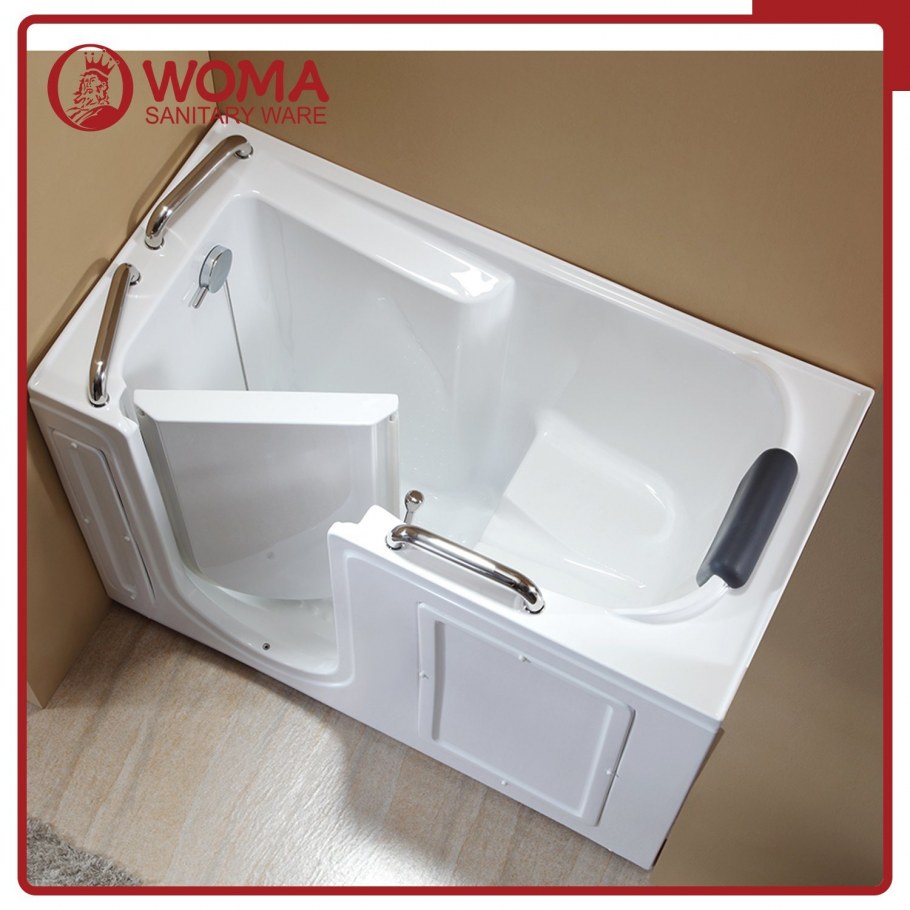 Сидячая ванна с дверцей srh101