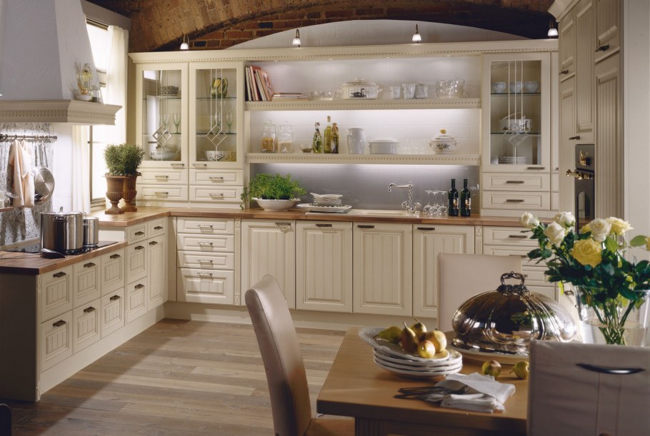 Кухня в стиле Ландхаус