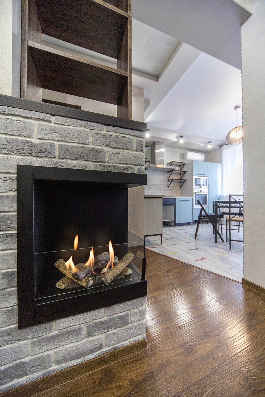 Биокамин Lux Fire угловой 555 m левый угол