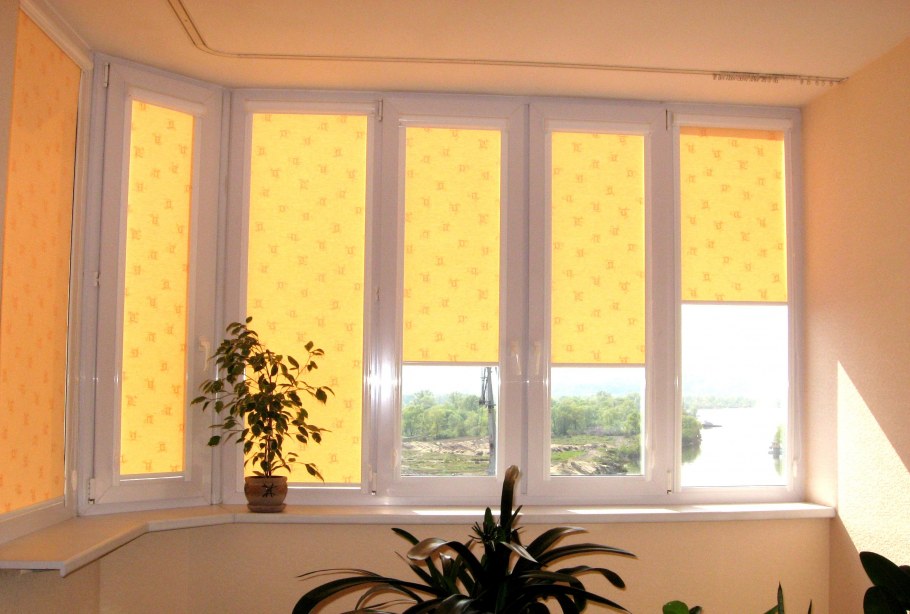 Рулонные шторы Зебра Blackout