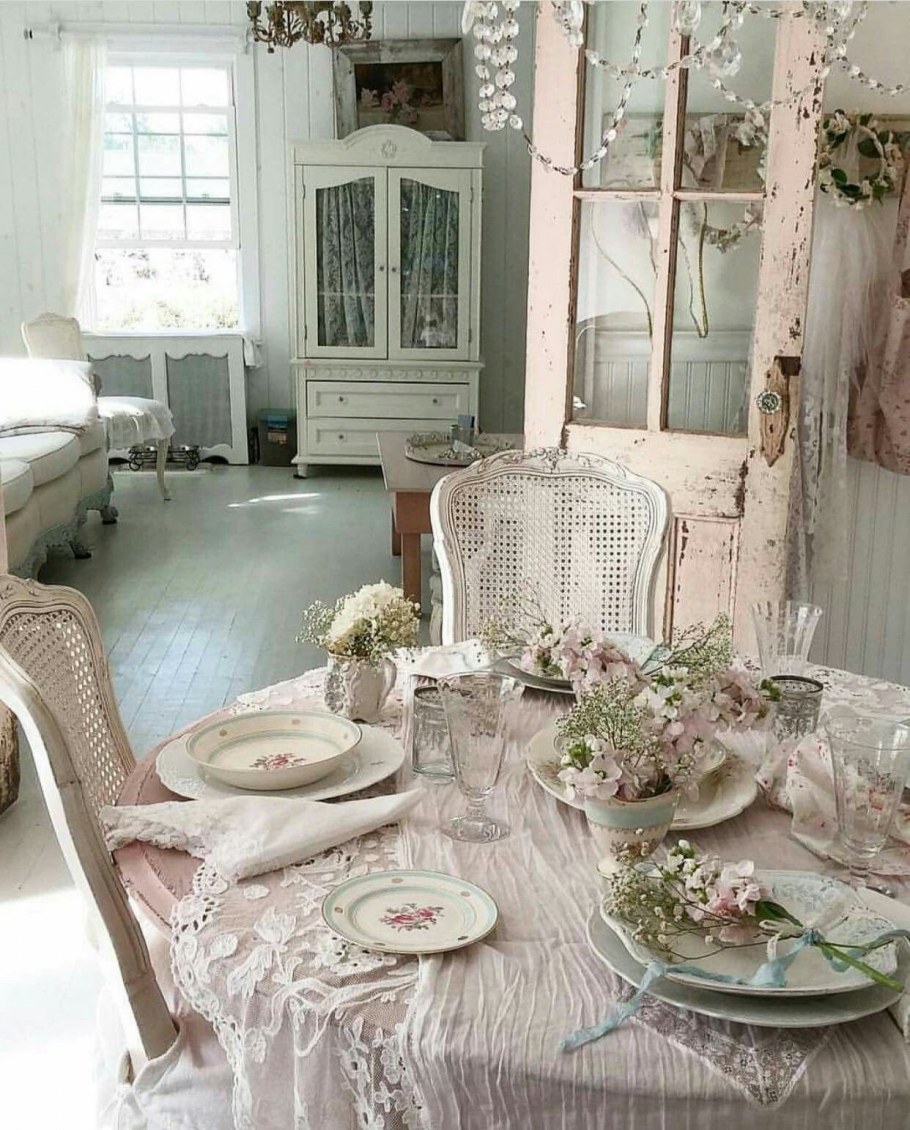Shabby Chic стиль в интерьере