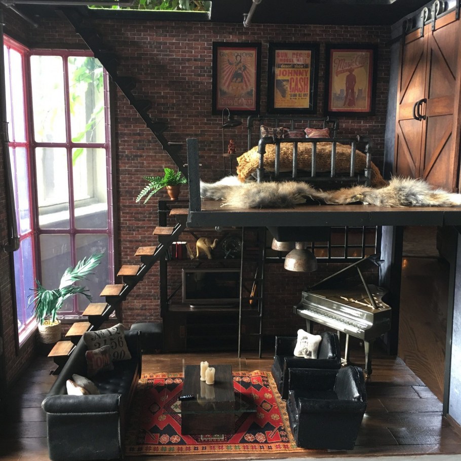 Комната в стиле берлоги