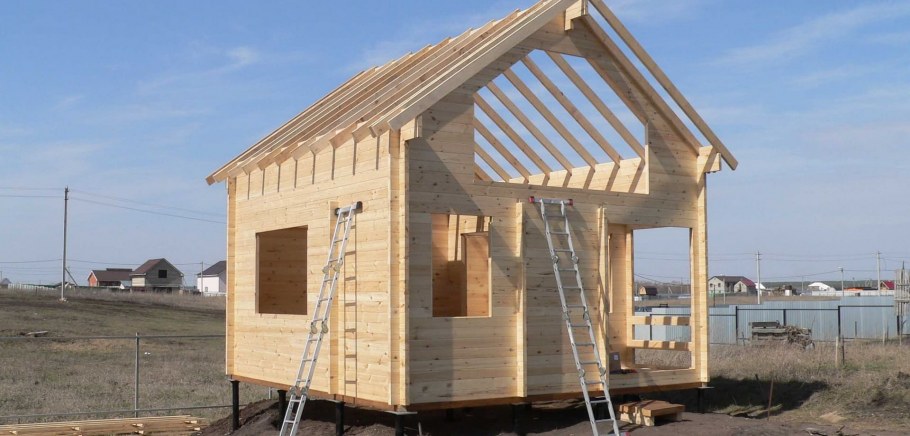 Стройка дачных домов