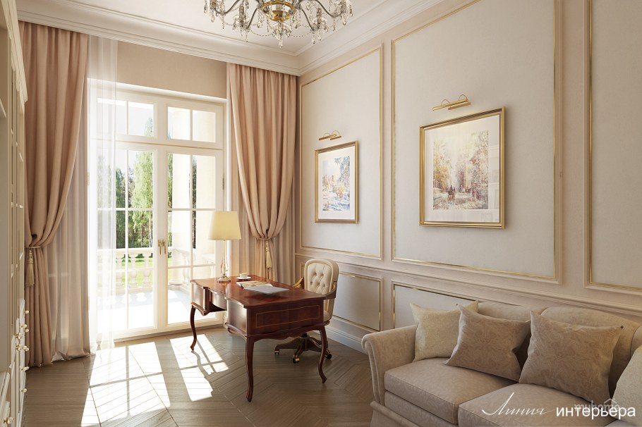 Потолки стиле неоклассицизм