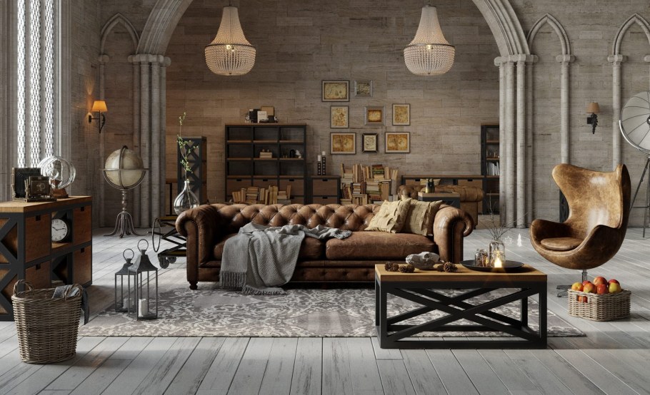 Мебель в стиле лофт