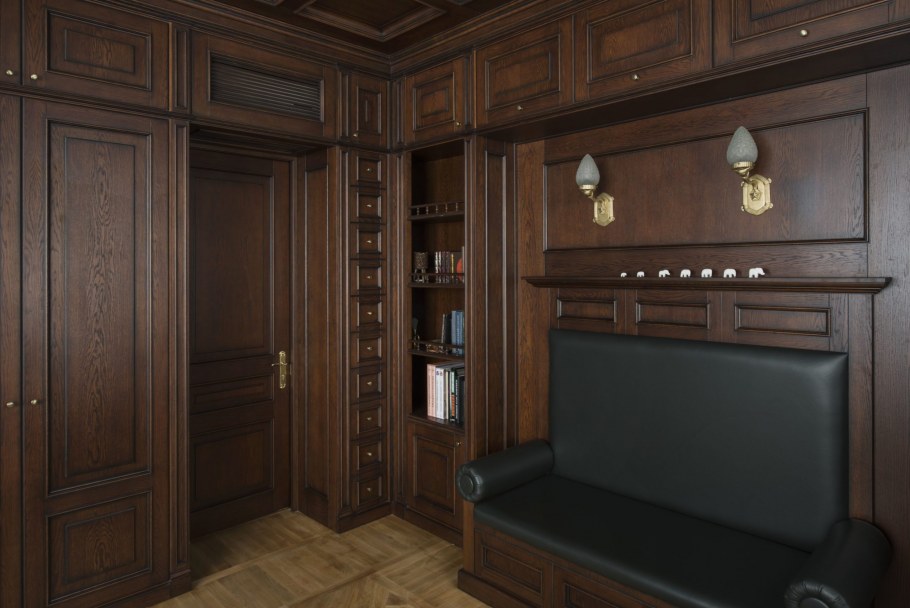Кабинет в стиле сталинский Ампир