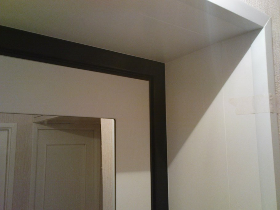 Отделка проема