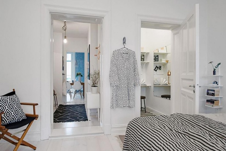 Квартира в скандинавском стиле 40 кв м