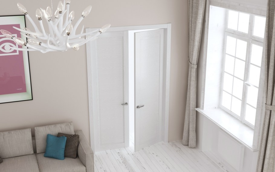 Раздвижные двери в скандинавском стиле