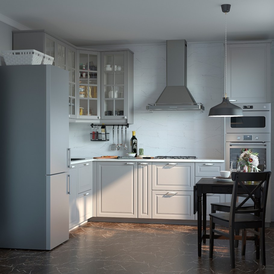 Модульная кухня «Одри» (серый)