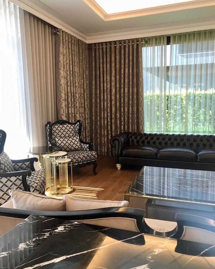 Шторы Убранные