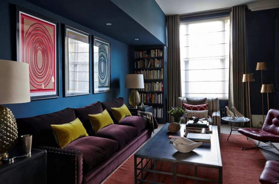 Современные цвета в интерьере