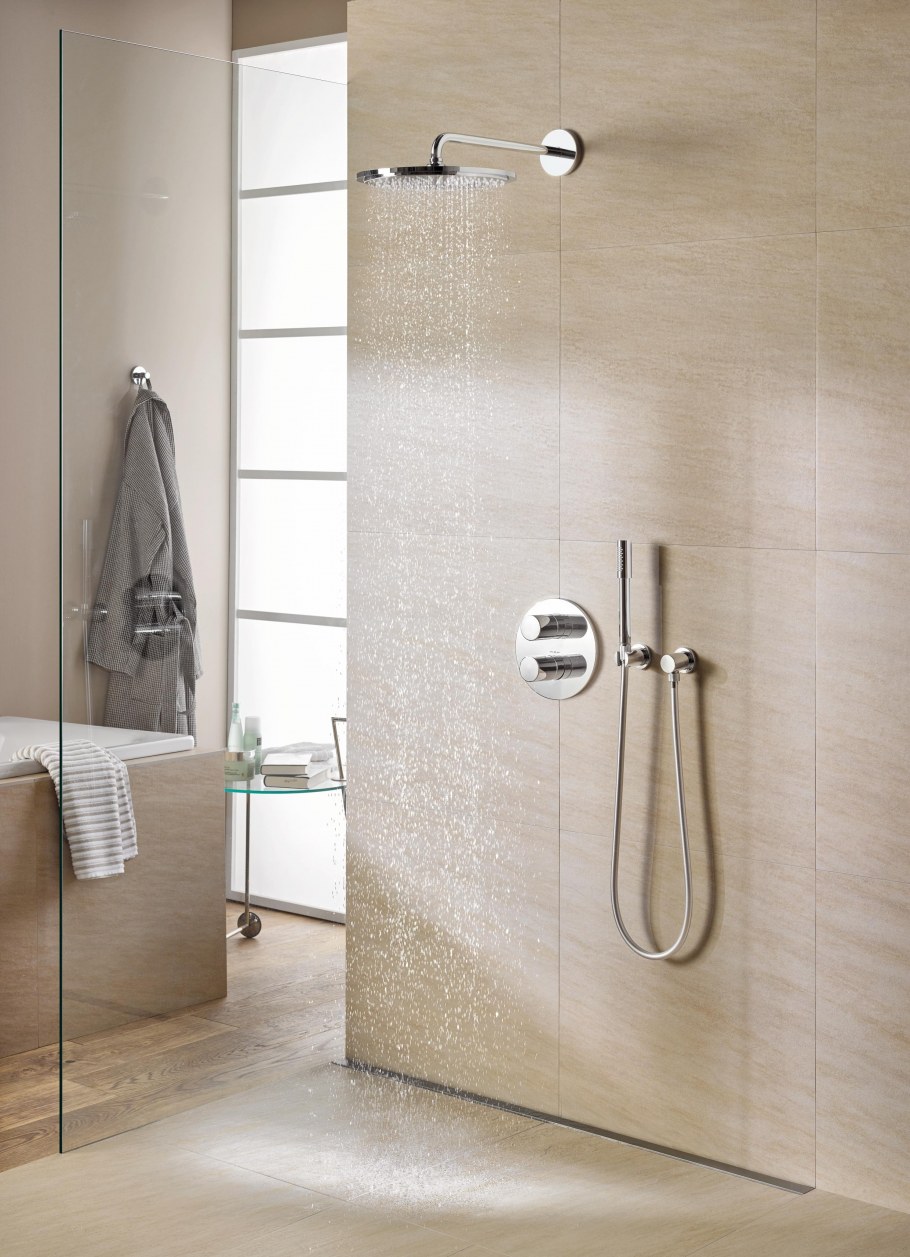 Душевой комплект Grohe Grohtherm SMARTCONTROL, 34706000, серебристый