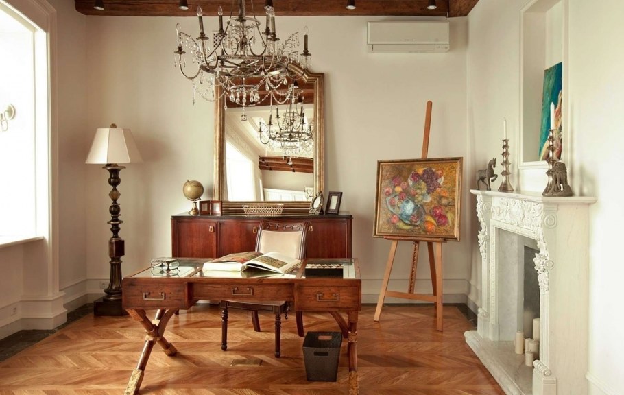 Современный ретро стиль в интерьере