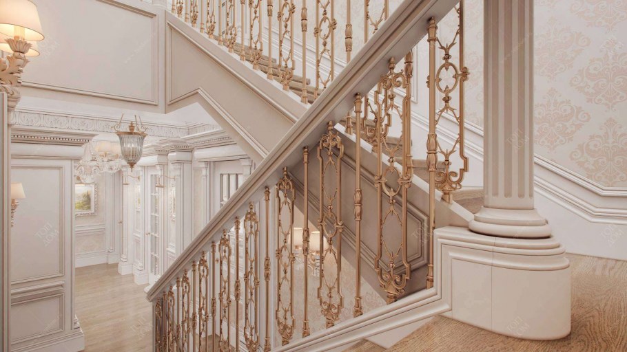Холл в классическом стиле