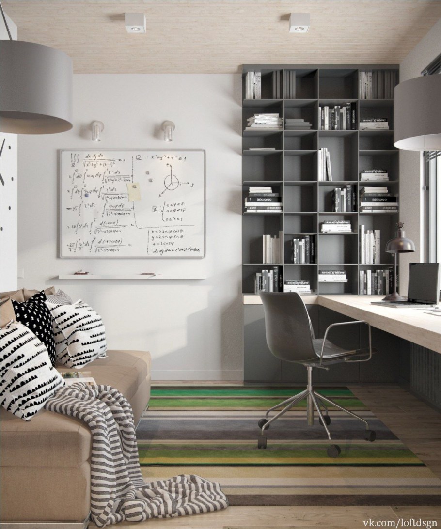 Стеллаж в подростковую комнату