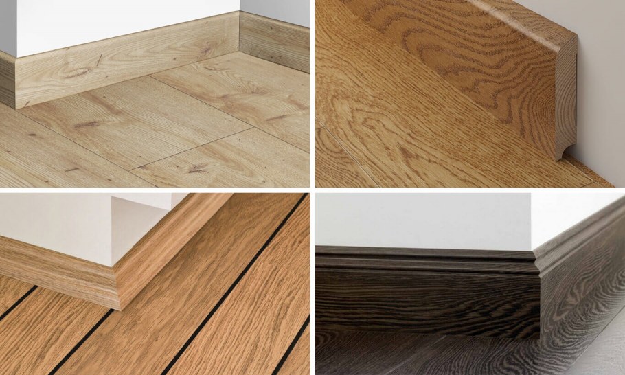 Деревянный плинтус для коллажа