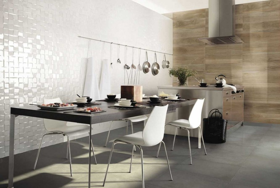 Lumina Square White Matt 25x75