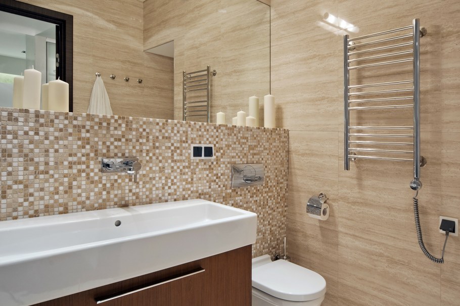 Туалет в стиле Хай тек