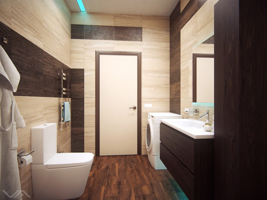 Ванная комната в стиле конструктивизм