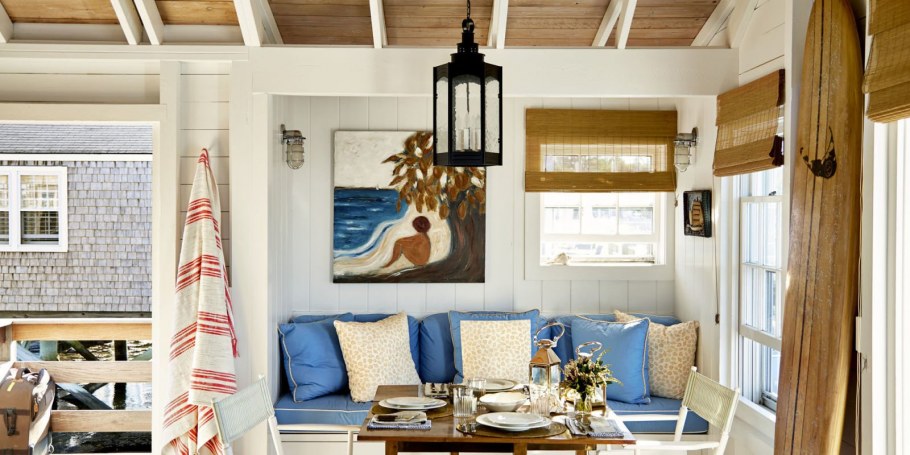 Гостиная в морском стиле